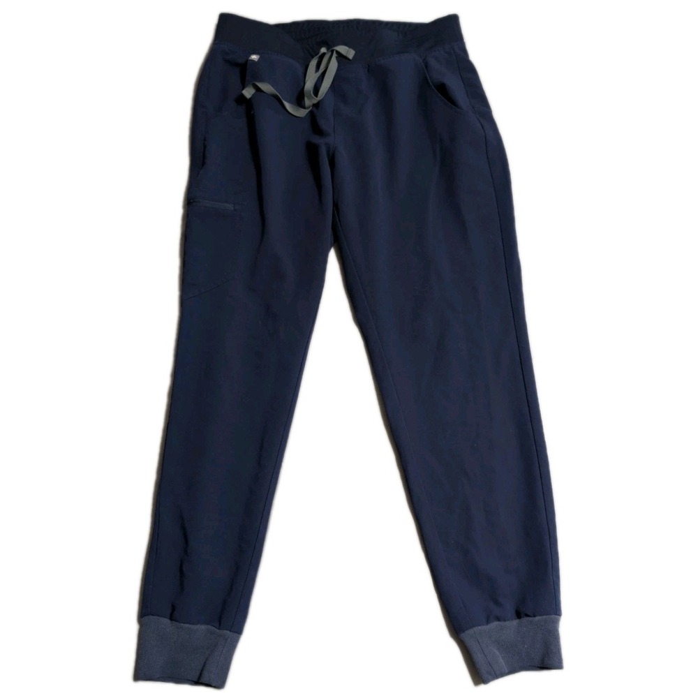 FIGS Zamora Jogger Scrub Pants Women's Medium Navy Blue FIONx